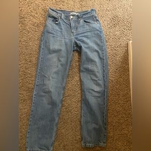 Levi’s low pro mid rise relaxed straight women’s size 0